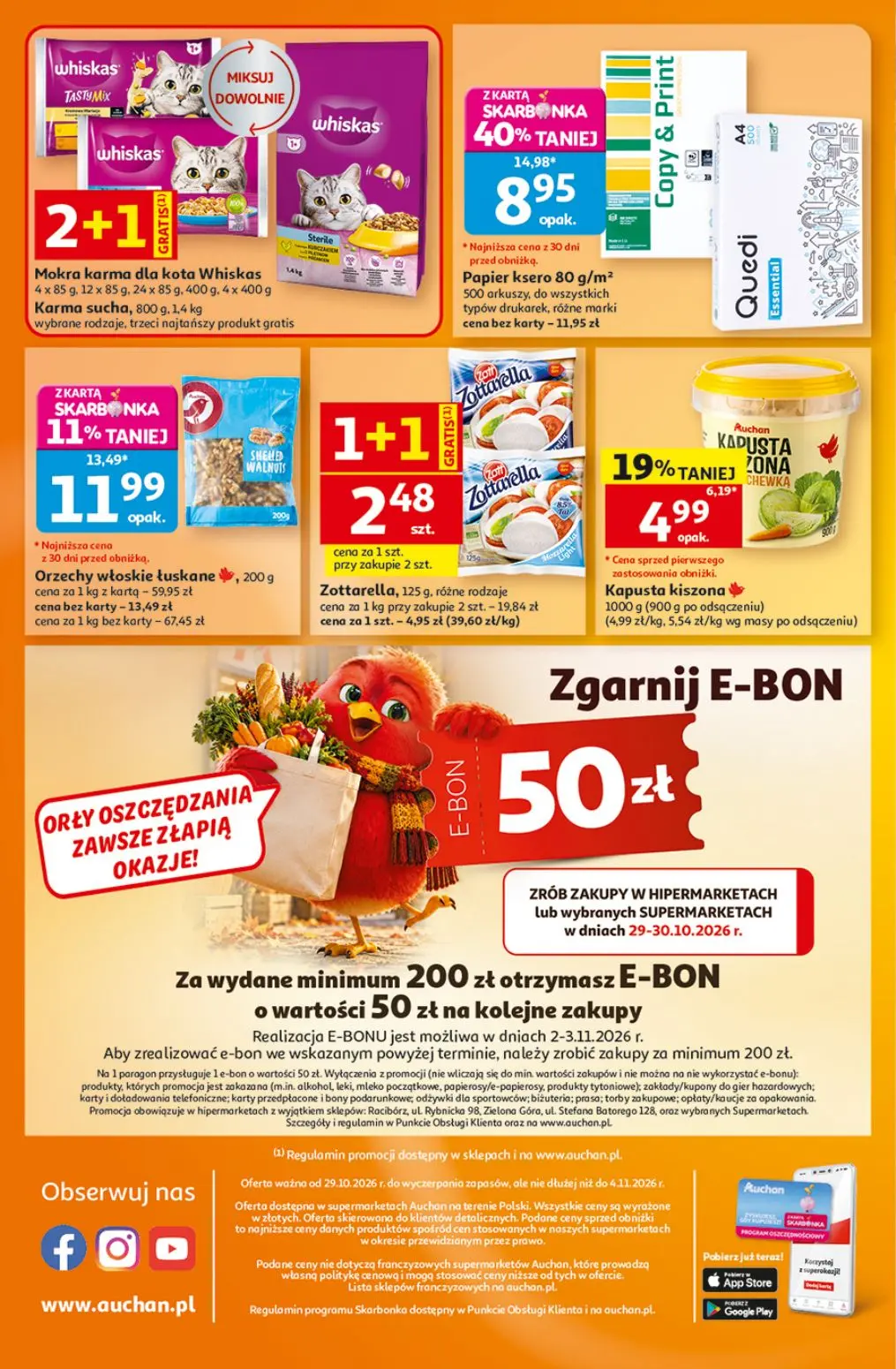 gazetka promocyjna Auchan Supermarket Orły oszczędzania - Strona 8