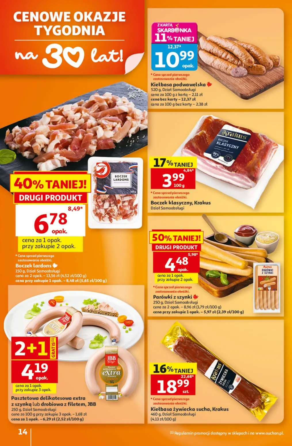 gazetka promocyjna Auchan Orły oszczędzania - Strona 14