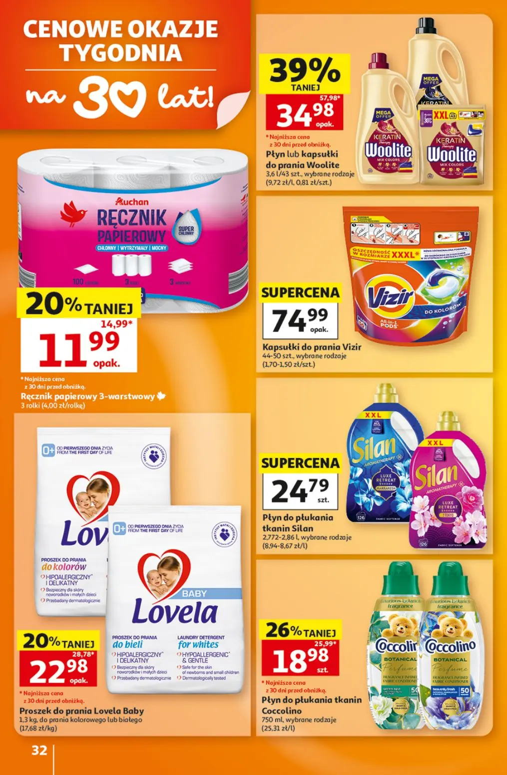 gazetka promocyjna Auchan Orły oszczędzania - Strona 32