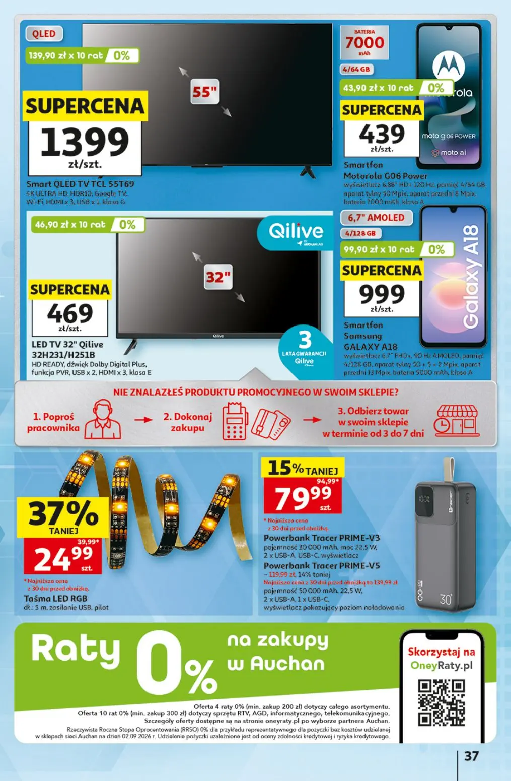 gazetka promocyjna Auchan Orły oszczędzania - Strona 37