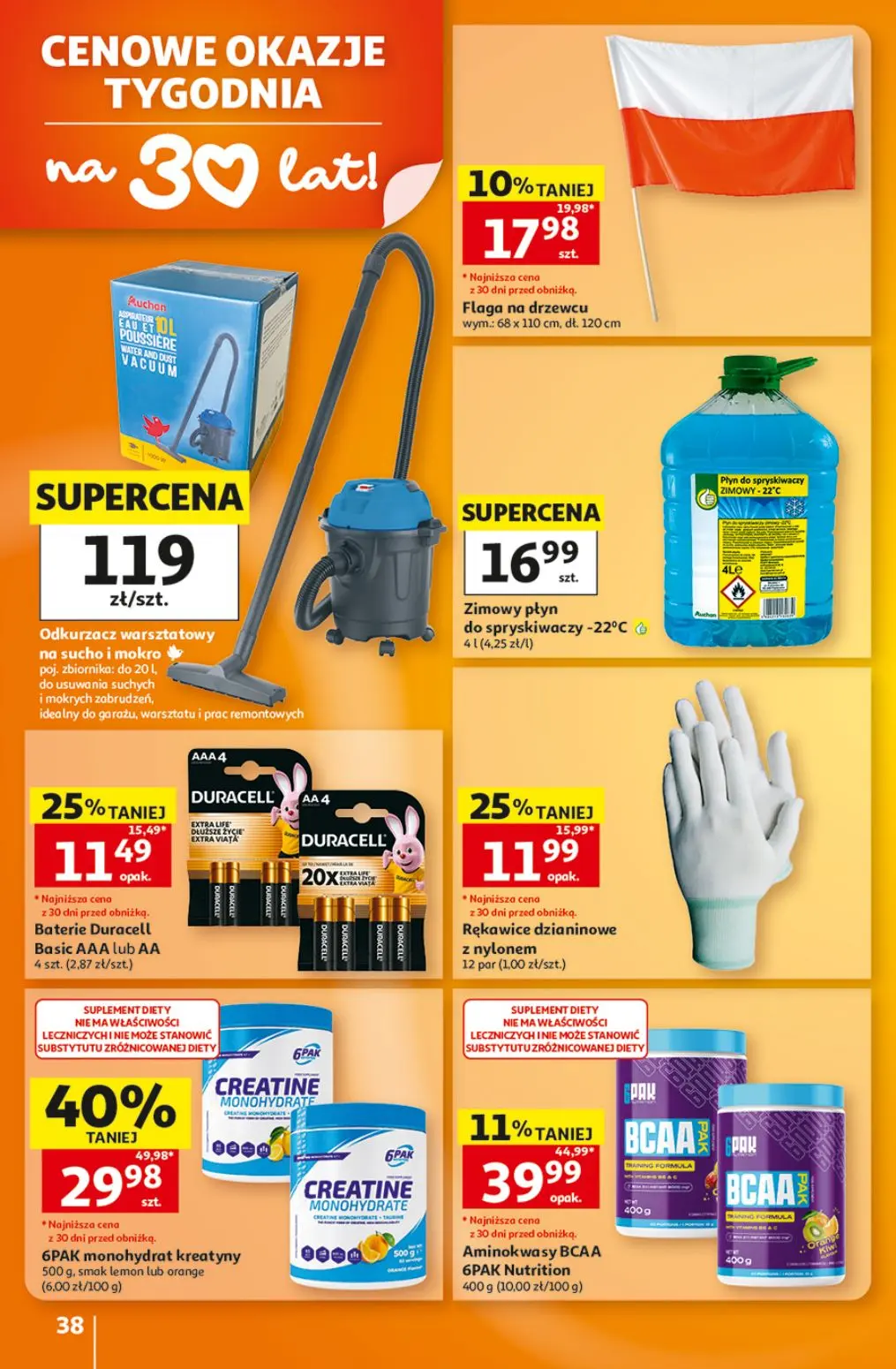 gazetka promocyjna Auchan Orły oszczędzania - Strona 38