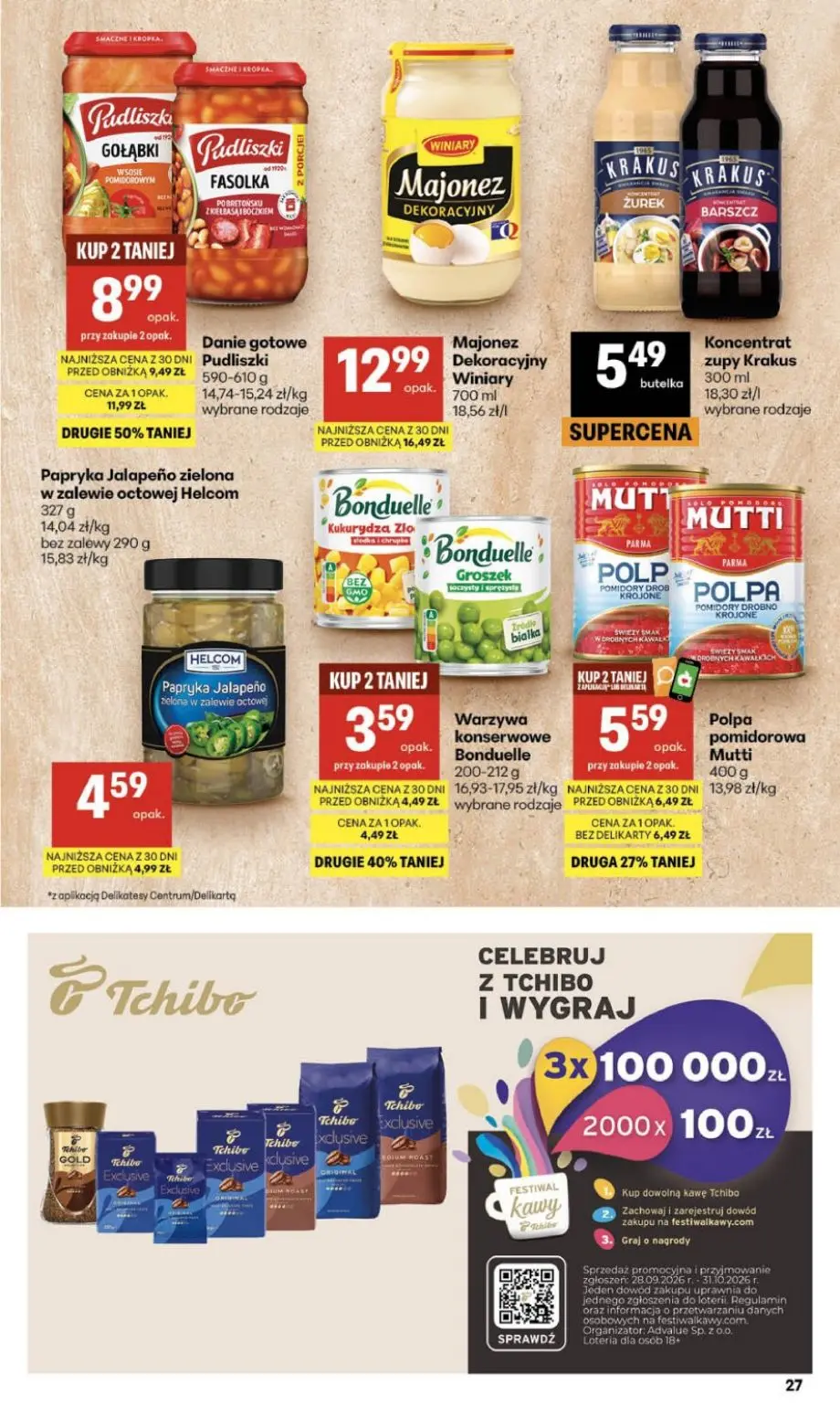 gazetka promocyjna Delikatesy Centrum Od czwartku - Strona 27