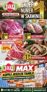 Gazetka promocyjna Jan, ważna od 2026-10-29 do 2026-11-04.