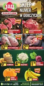 Gazetka promocyjna Jan, ważna od 2026-10-29 do 2026-11-04.