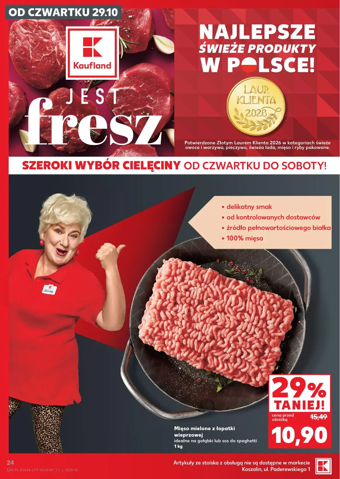 gazetka promocyjna Kaufland Jest fresz - Strona 24