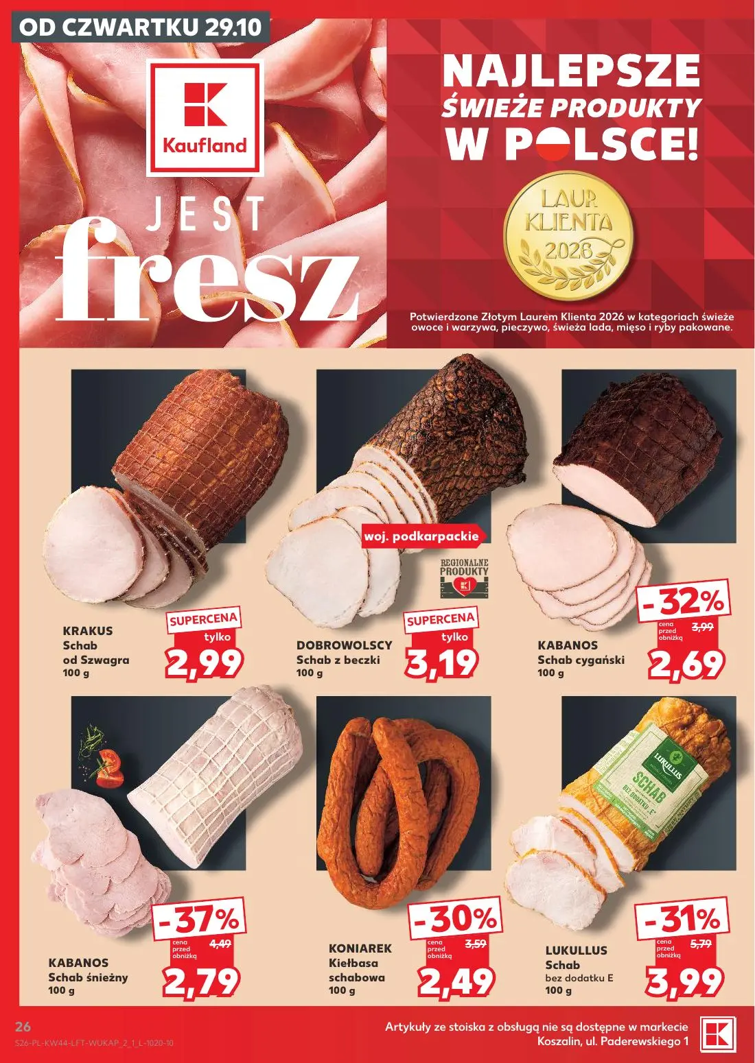 gazetka promocyjna Kaufland Jest fresz - Strona 26