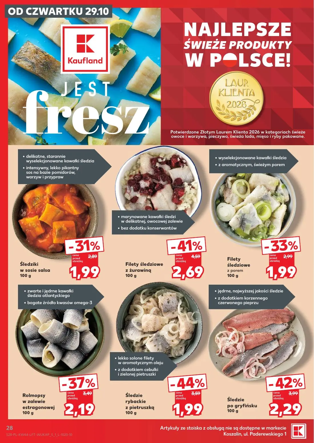 gazetka promocyjna Kaufland Jest fresz - Strona 28