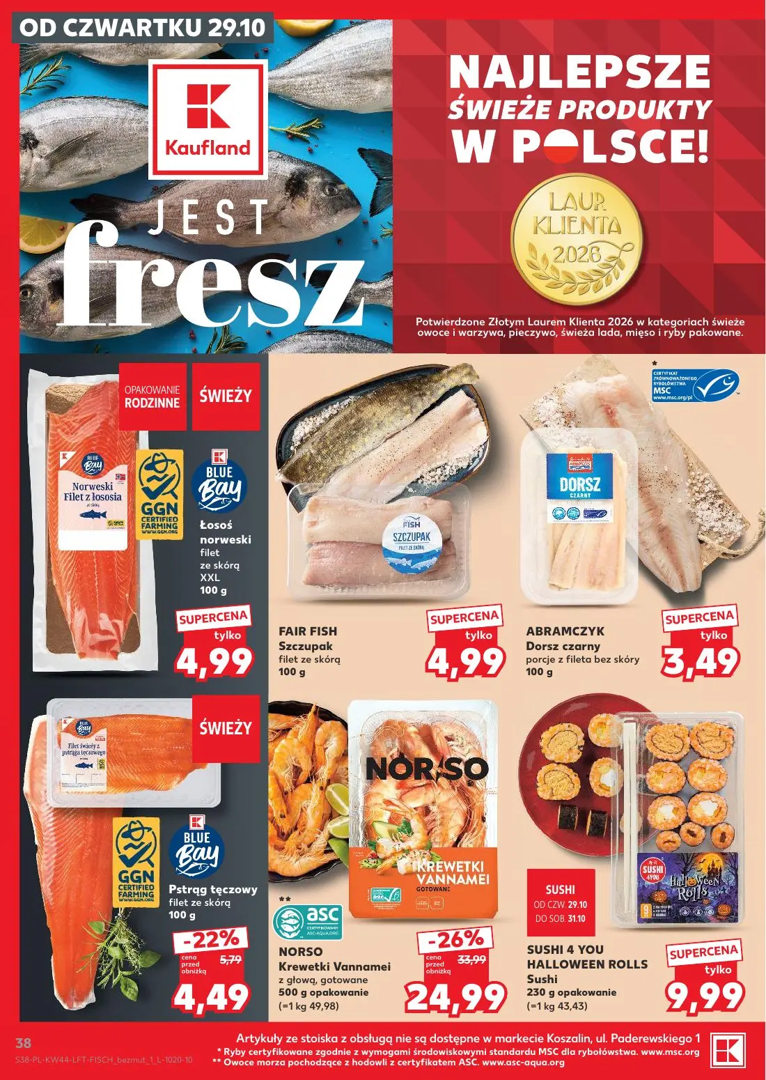 gazetka promocyjna Kaufland Jest fresz - Strona 38