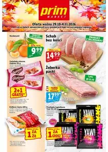 Gazetka promocyjna Prim Market, ważna od 2026-10-29 do 2026-11-04.