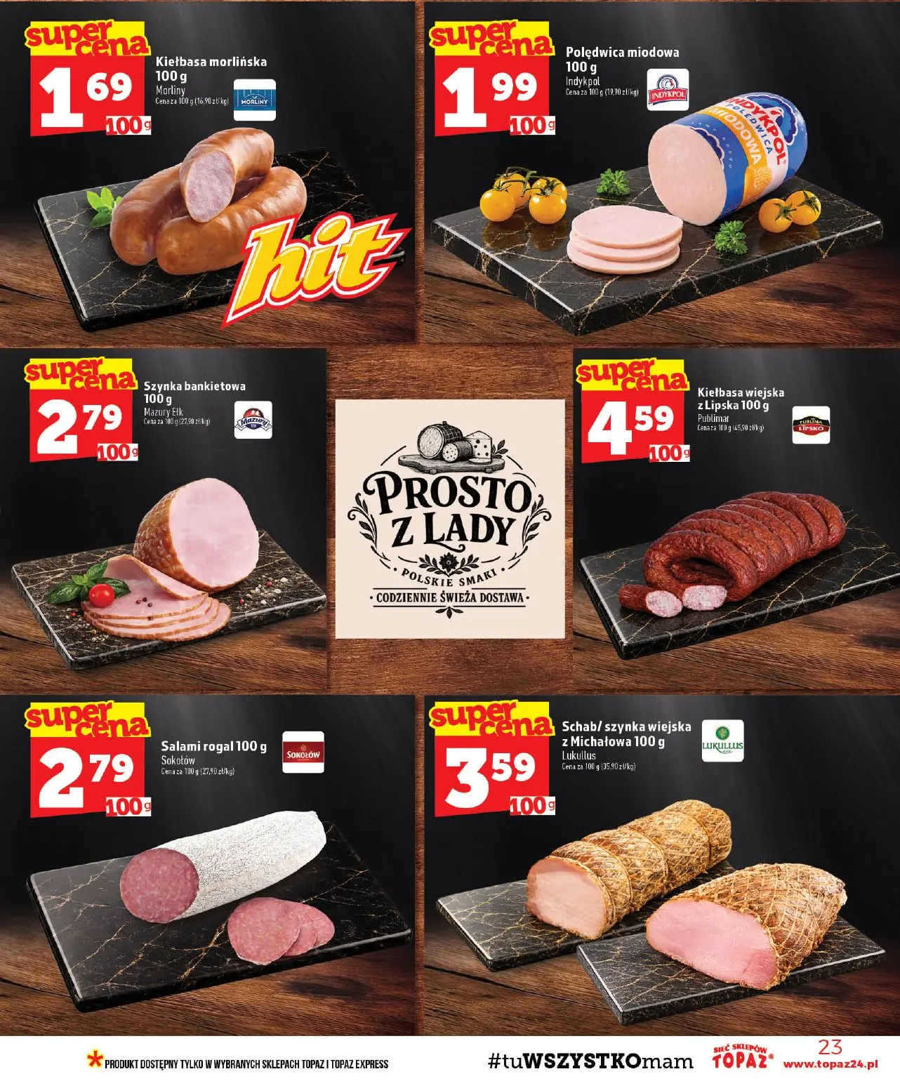 gazetka promocyjna Topaz Ogólna - Strona 23