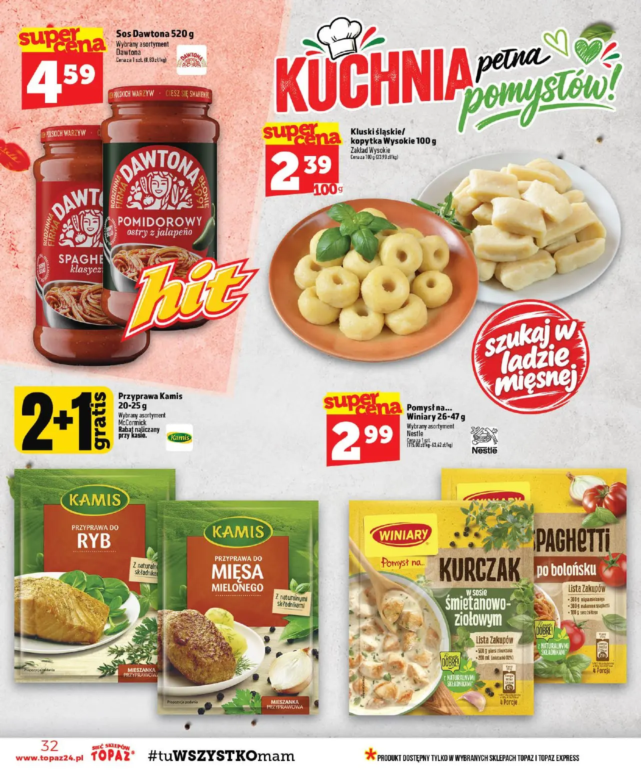 gazetka promocyjna Topaz Ogólna - Strona 32