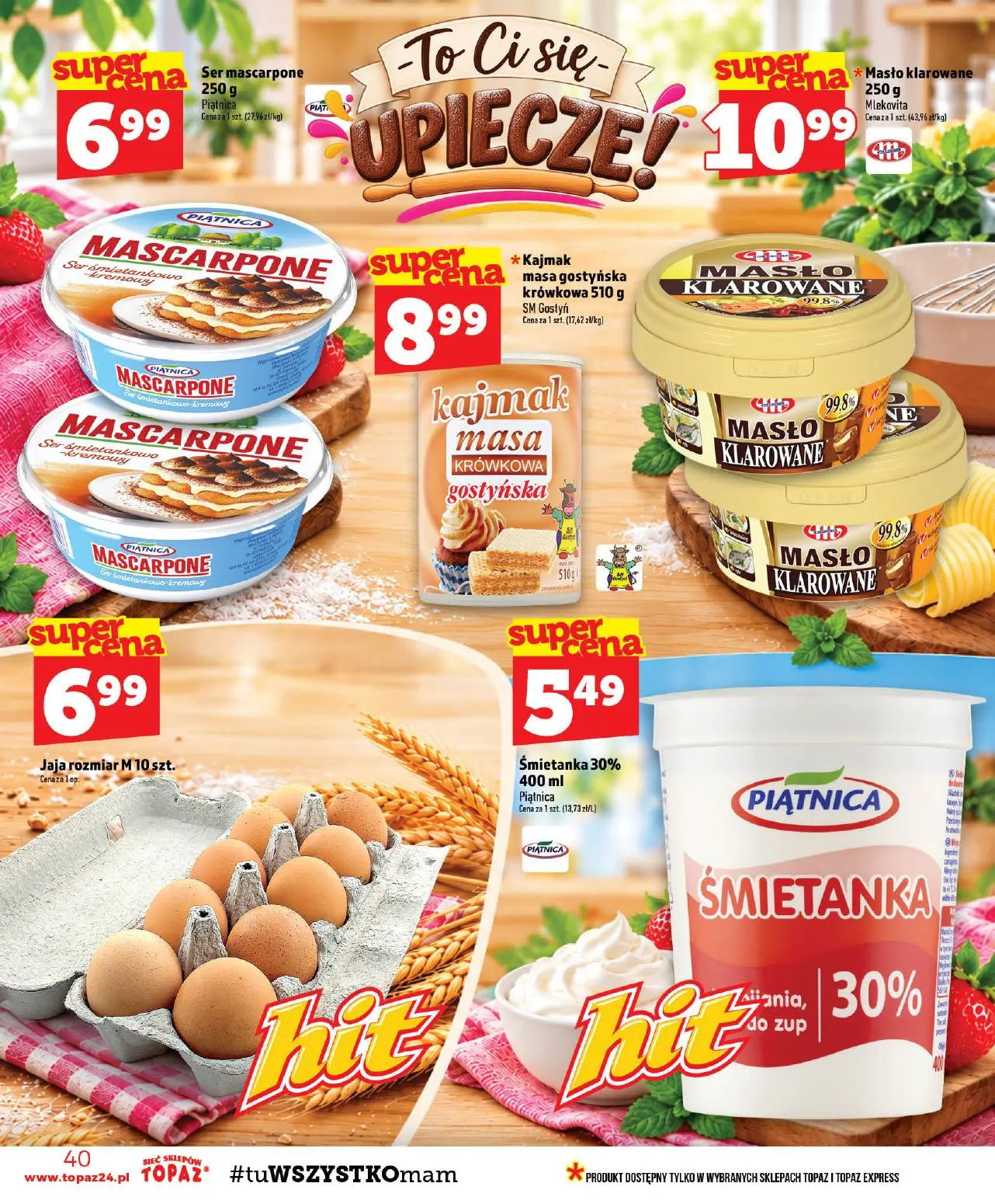 gazetka promocyjna Topaz Ogólna - Strona 40