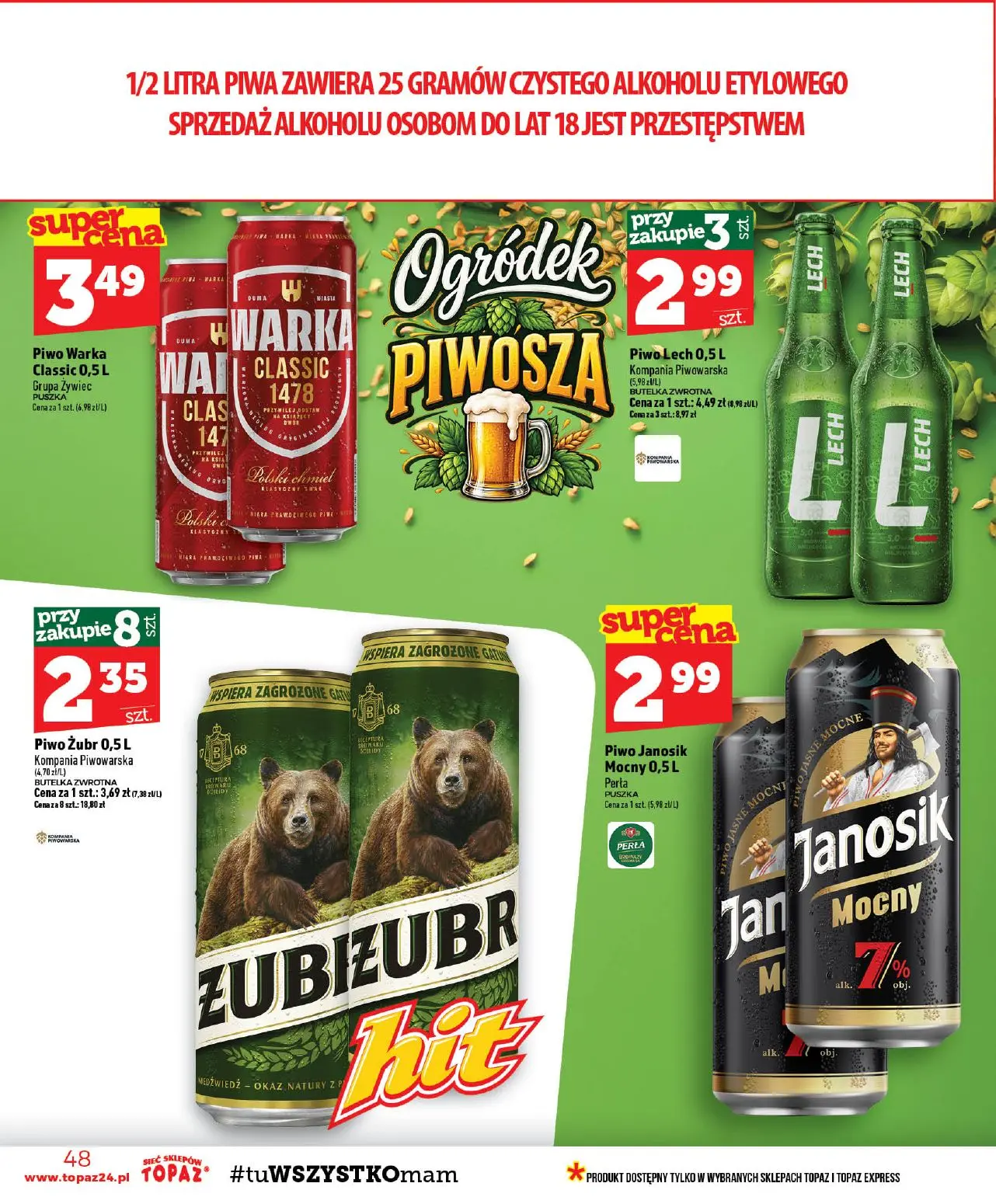 gazetka promocyjna Topaz Ogólna - Strona 48
