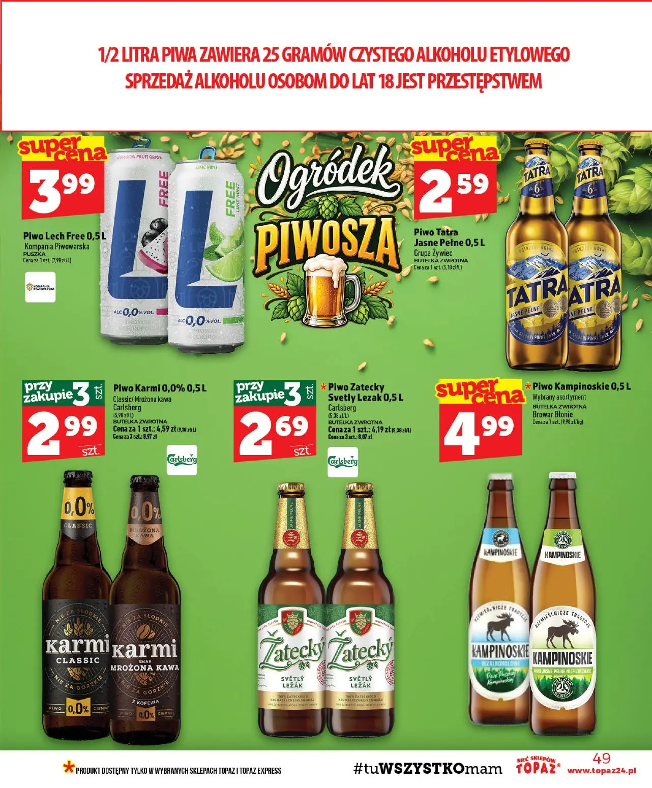 gazetka promocyjna Topaz Ogólna - Strona 49