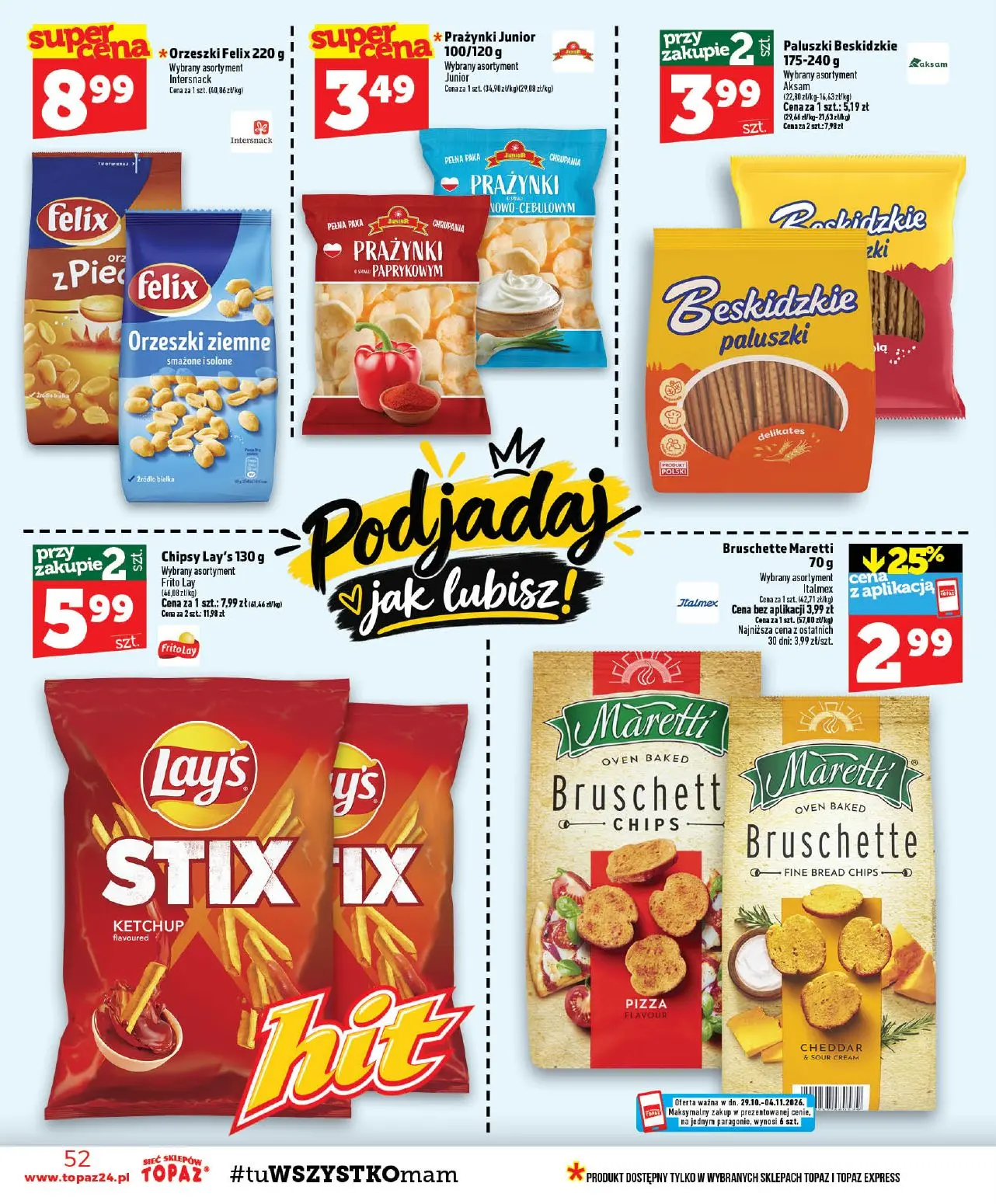 gazetka promocyjna Topaz Ogólna - Strona 52