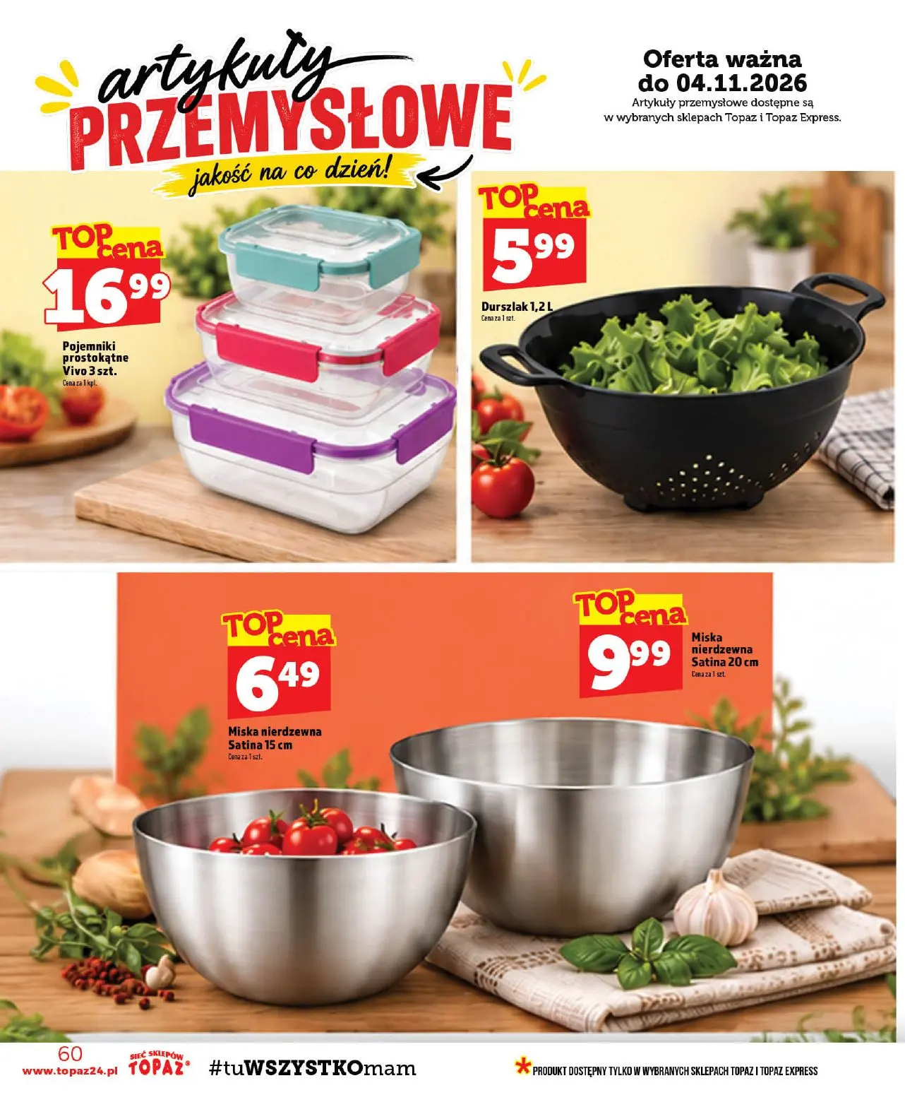 gazetka promocyjna Topaz Ogólna - Strona 60