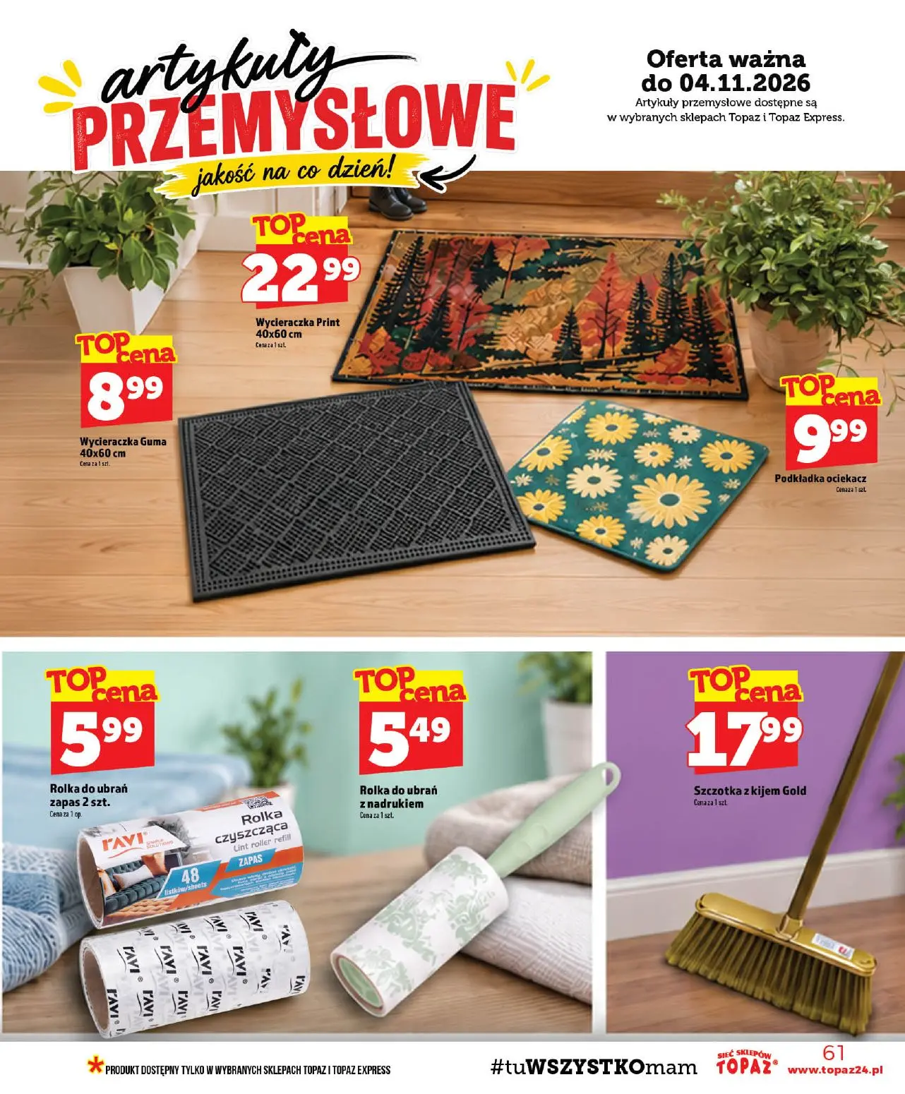 gazetka promocyjna Topaz Ogólna - Strona 61