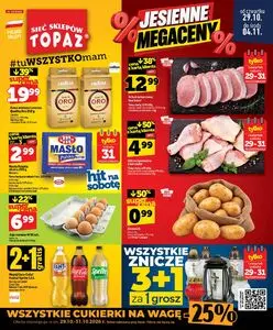 Gazetka promocyjna Topaz, ważna od 2026-10-29 do 2026-11-04.