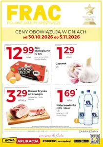Gazetka promocyjna FRAC, ważna od 2026-10-30 do 2026-11-05.