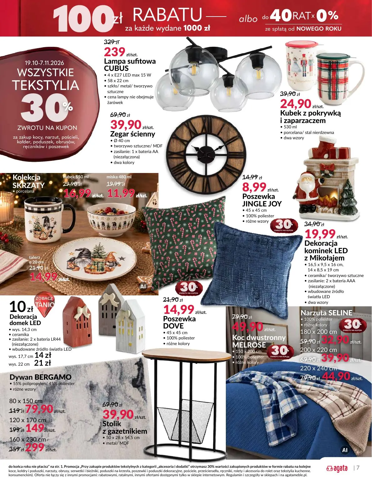 gazetka promocyjna Agata Tu widać kobiecą rękę - Strona 7