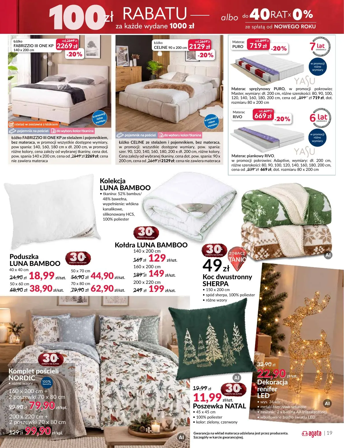 gazetka promocyjna Agata Tu widać kobiecą rękę - Strona 19