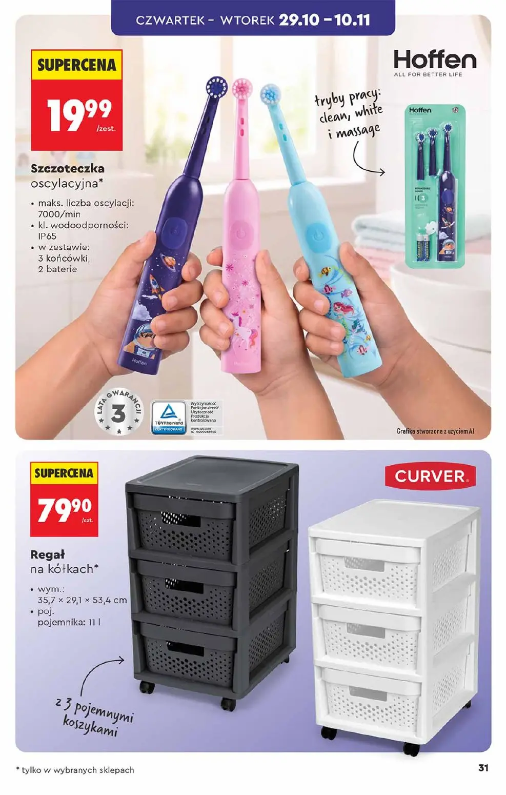 gazetka promocyjna Biedronka Hity i inspiracje - Strona 31