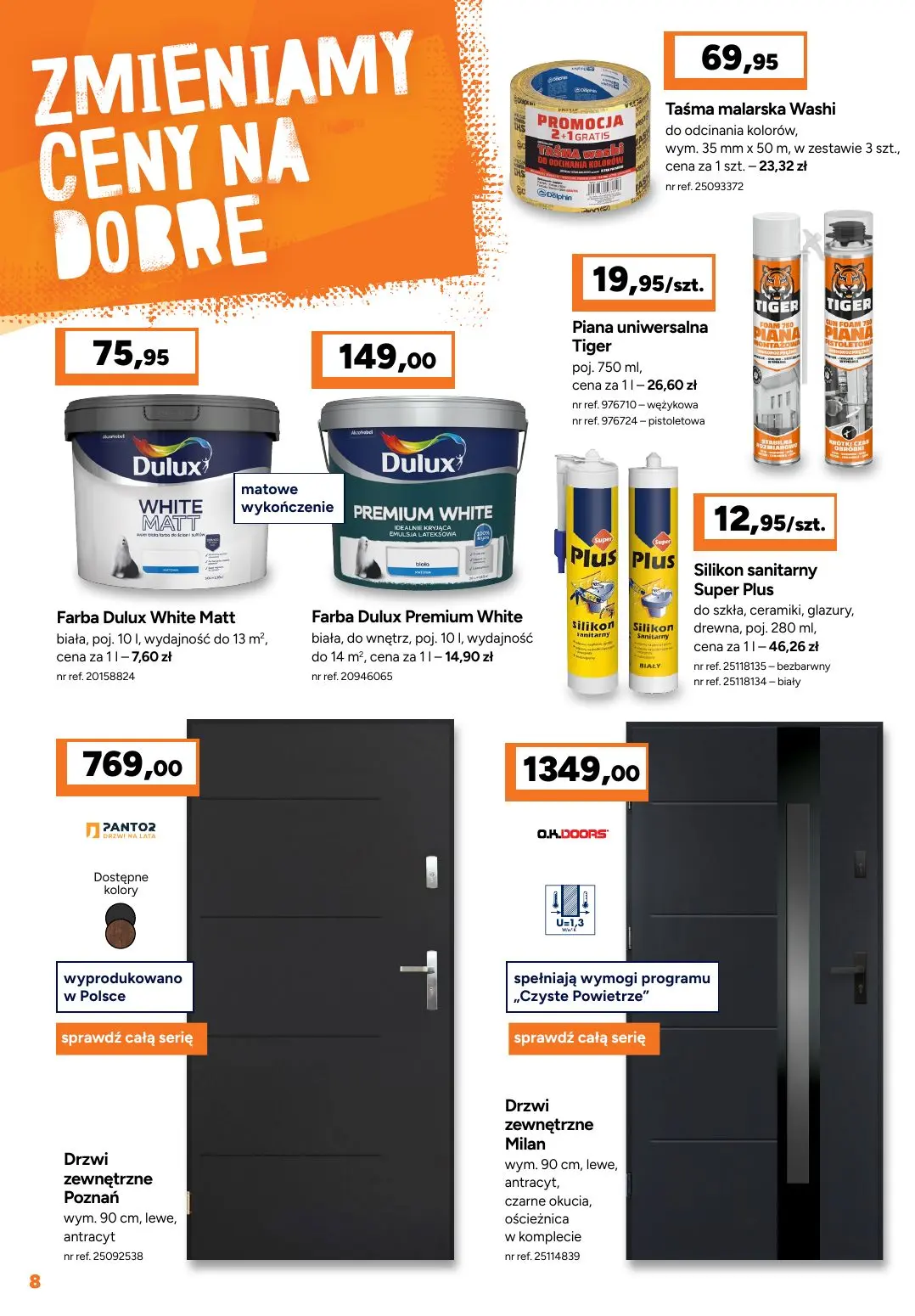 gazetka promocyjna BRICOMAN Zmieniamy ceny na dobre - Strona 8