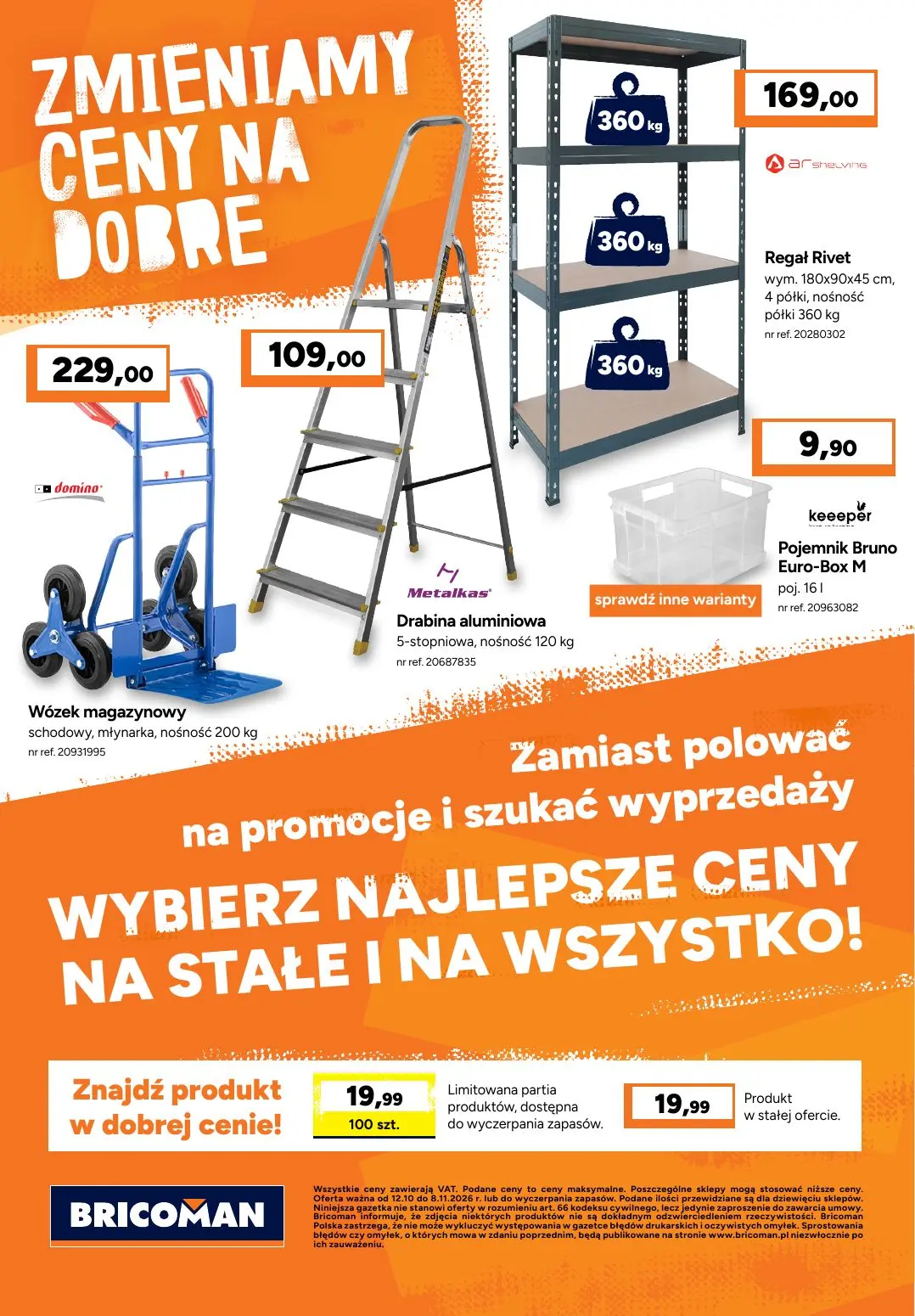 gazetka promocyjna BRICOMAN Zmieniamy ceny na dobre - Strona 16