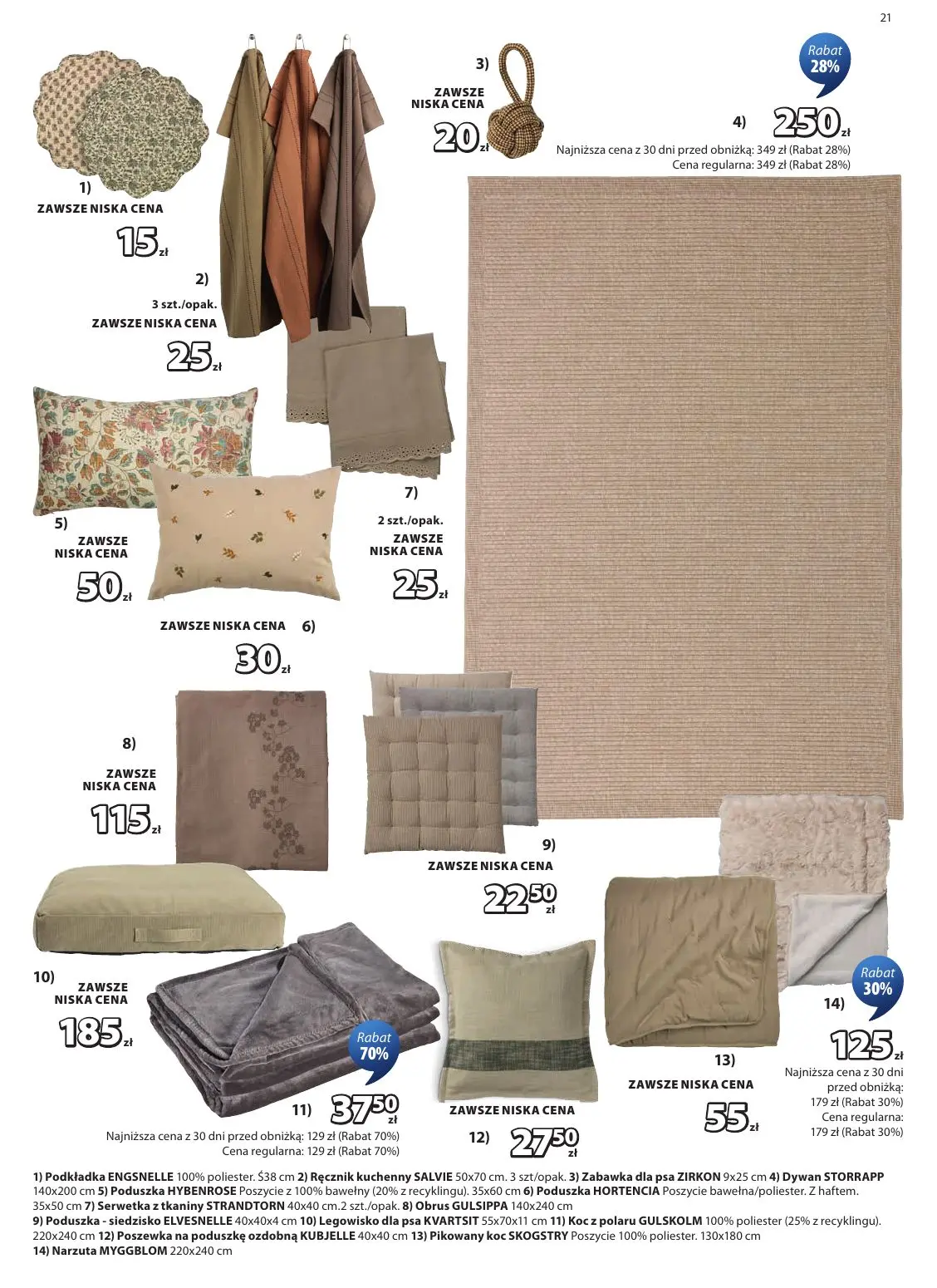 gazetka promocyjna JYSK Oferta tygodnia - Strona 21