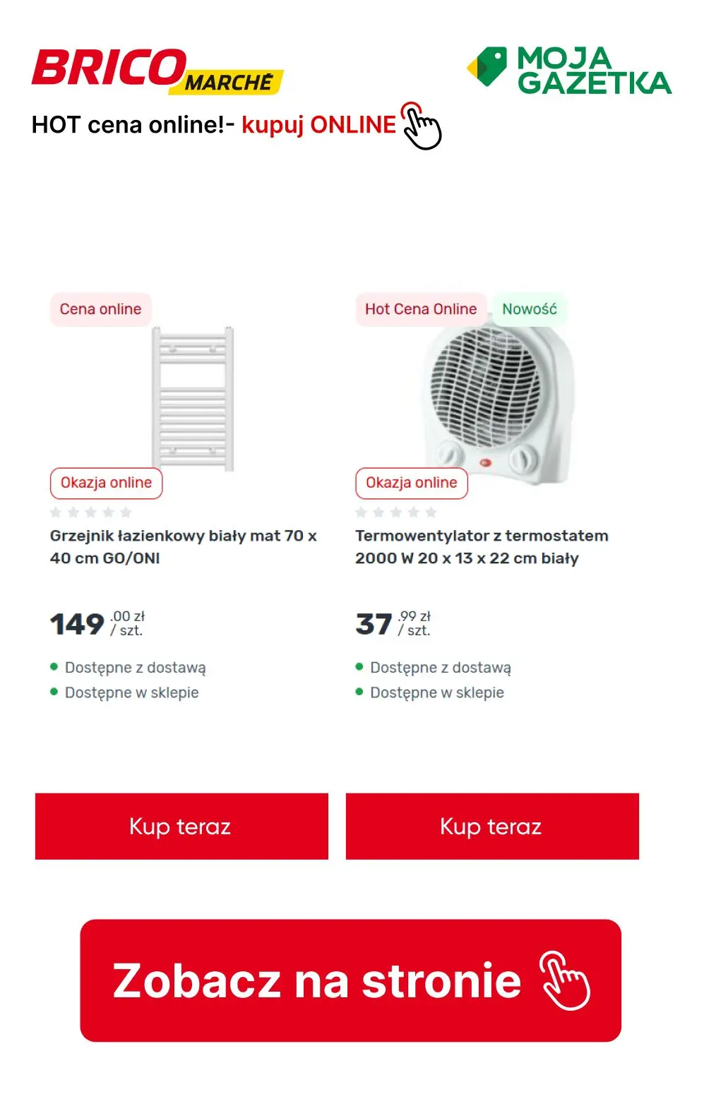 gazetka promocyjna BRICOMARCHE HOT cena online! - Strona 5