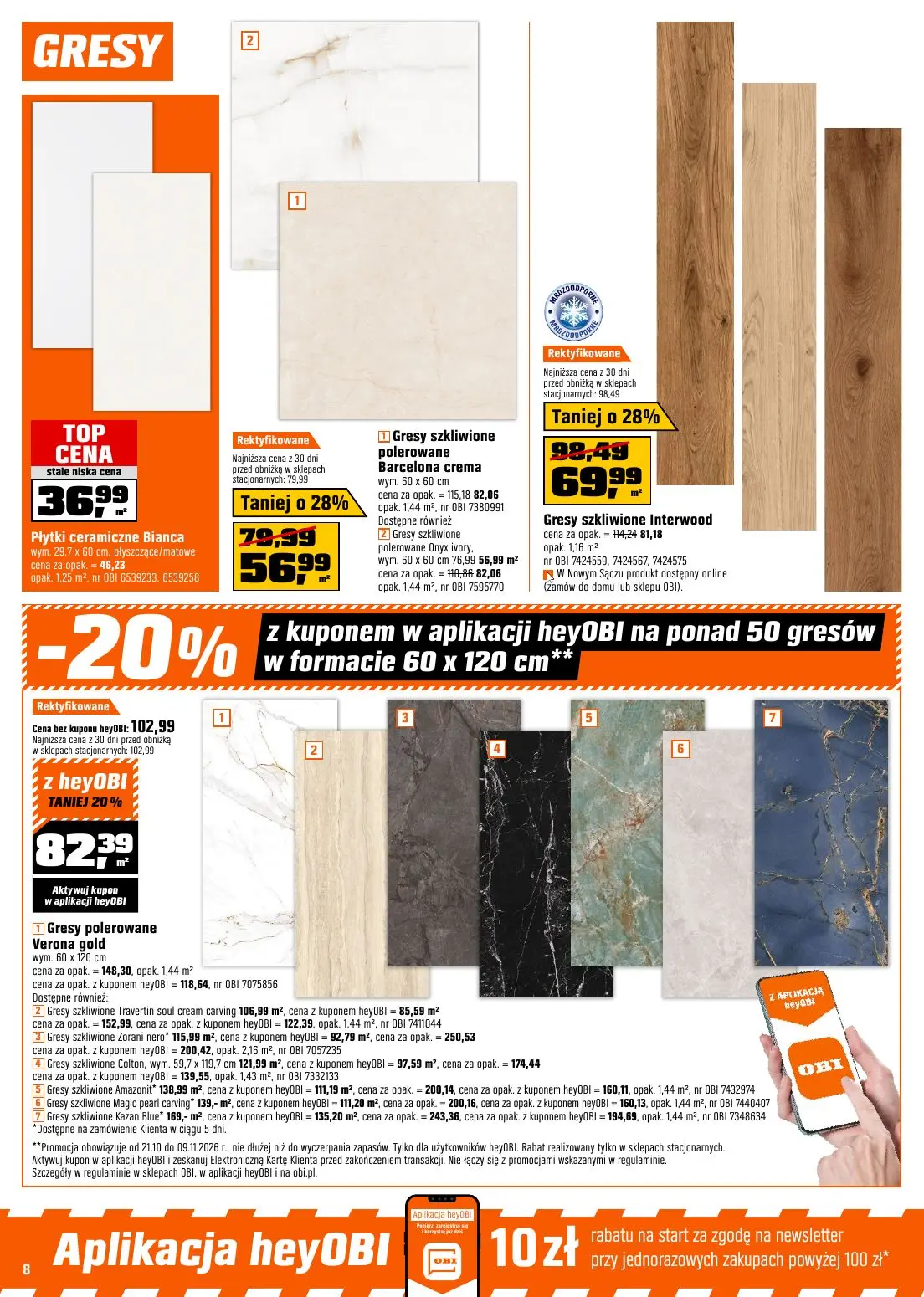 gazetka promocyjna OBI Kuchnia z wyposażeniem - Strona 8