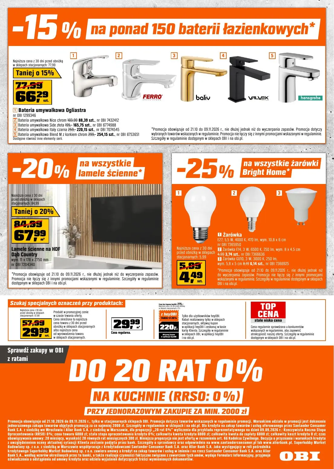 gazetka promocyjna OBI Kuchnia z wyposażeniem - Strona 16