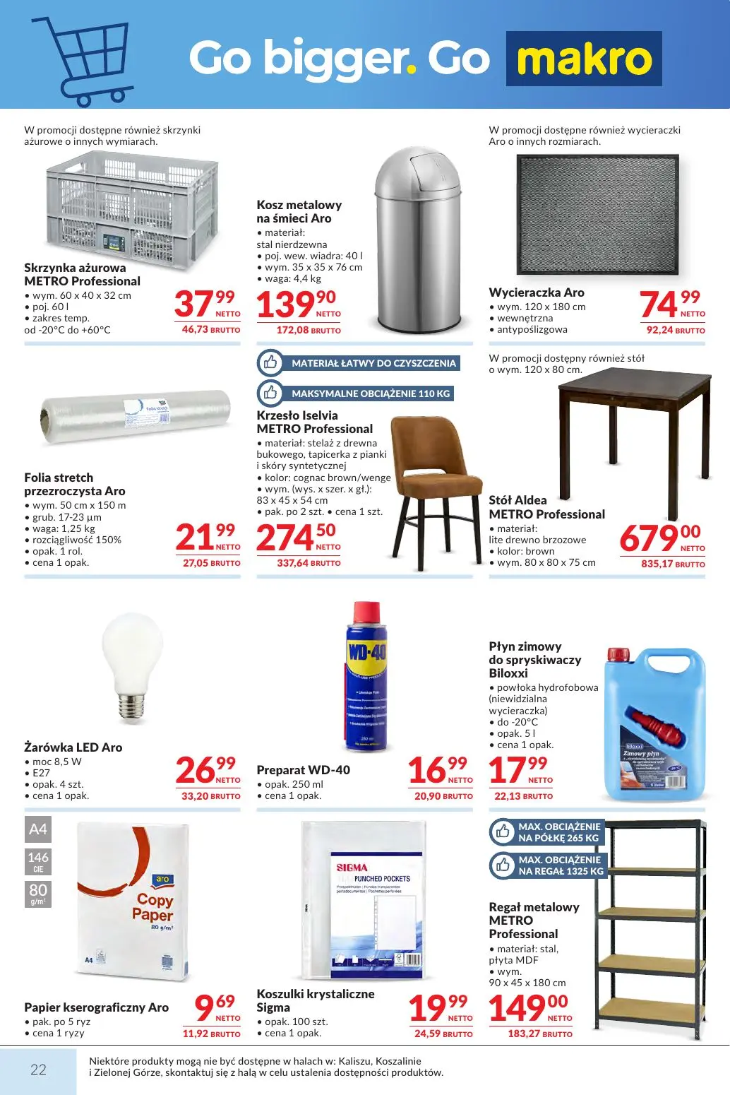 gazetka promocyjna Makro Mega oferty dla twojego sklepu - Strona 22
