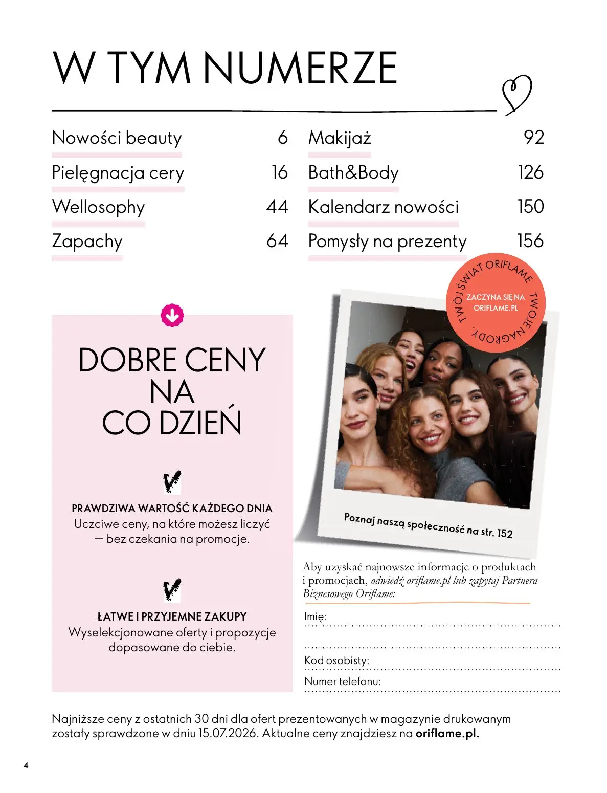 gazetka promocyjna ORIFLAME Twoja skóra w pełnej mocy - Strona 4