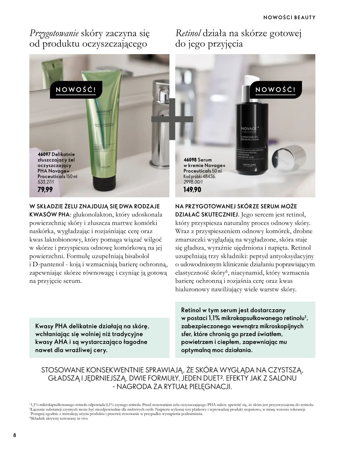 gazetka promocyjna ORIFLAME Twoja skóra w pełnej mocy - Strona 8