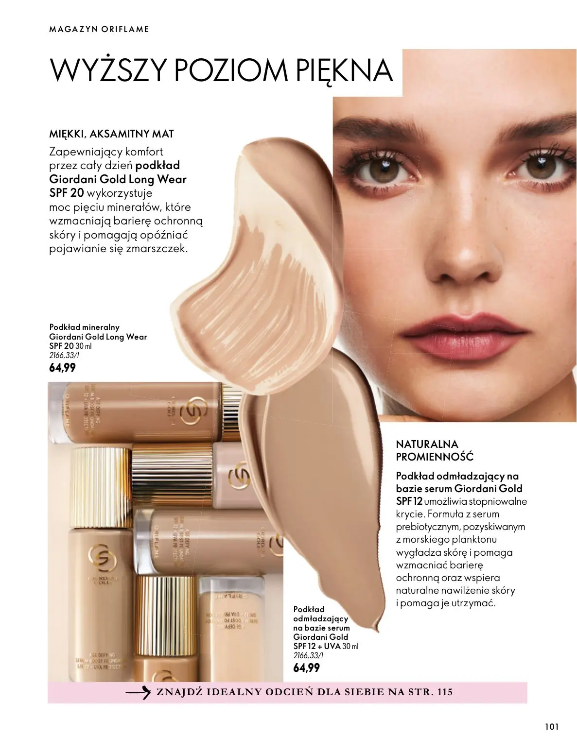 gazetka promocyjna ORIFLAME Twoja skóra w pełnej mocy - Strona 101