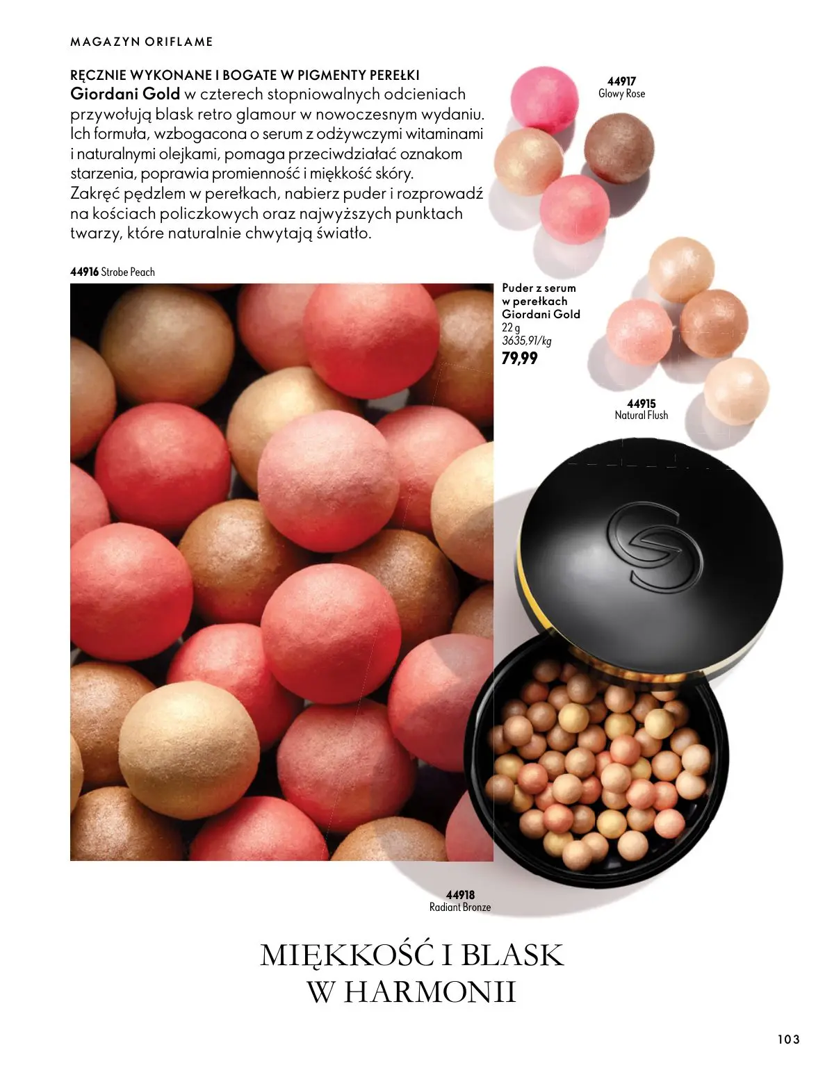 gazetka promocyjna ORIFLAME Twoja skóra w pełnej mocy - Strona 103