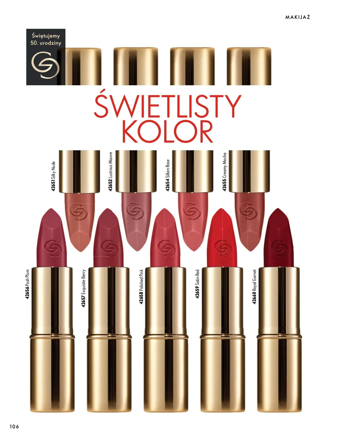 gazetka promocyjna ORIFLAME Twoja skóra w pełnej mocy - Strona 106