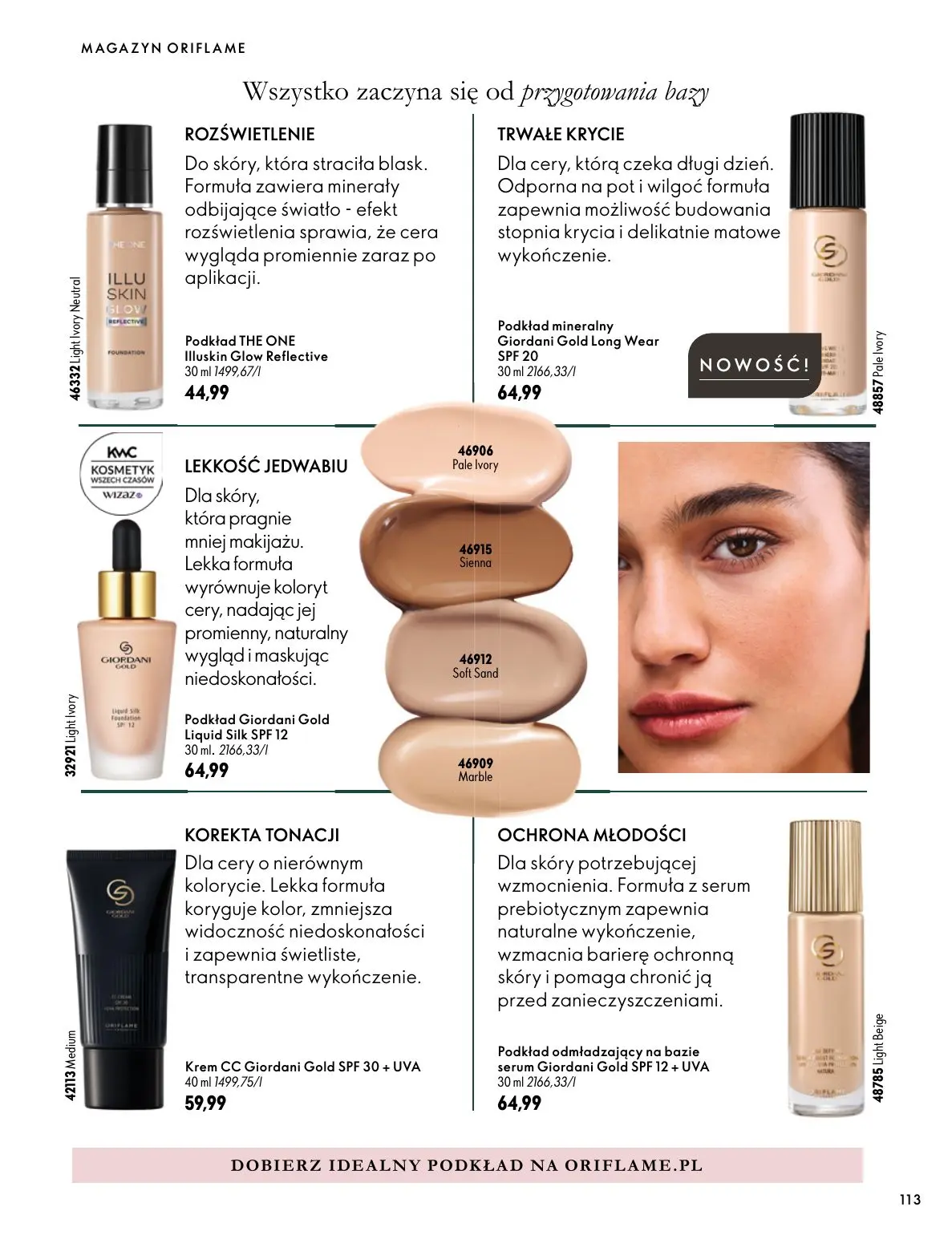 gazetka promocyjna ORIFLAME Twoja skóra w pełnej mocy - Strona 113