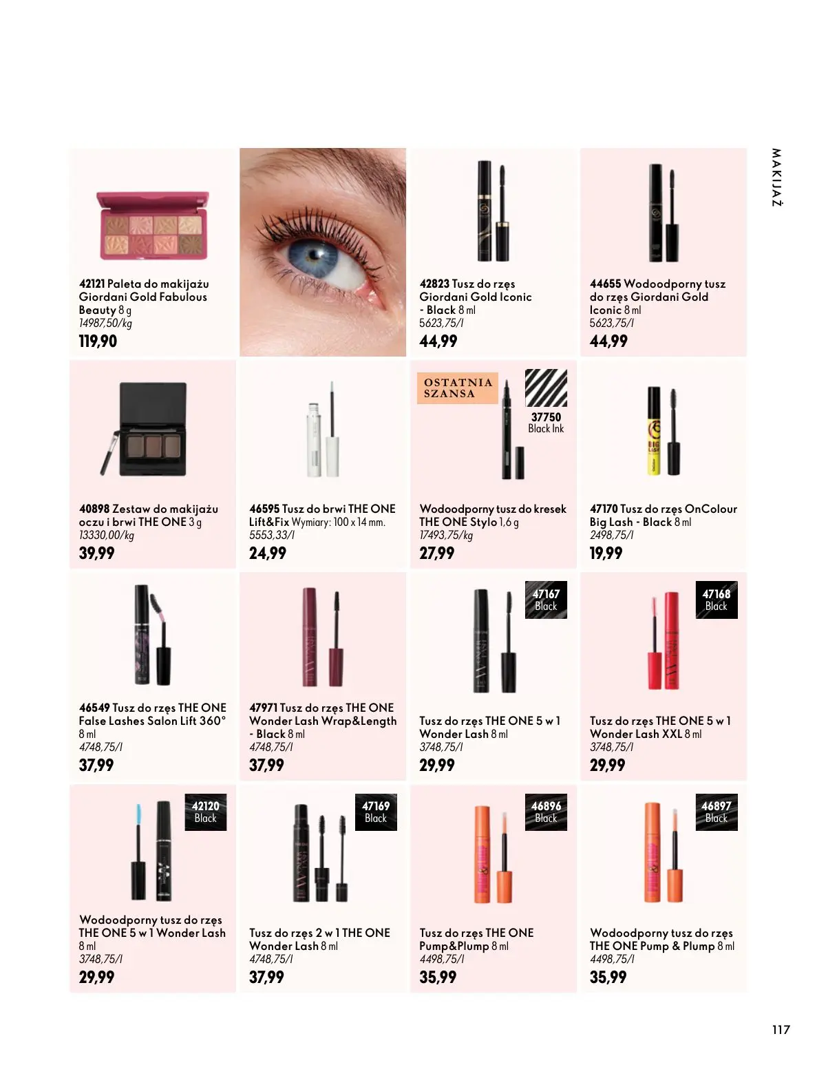 gazetka promocyjna ORIFLAME Twoja skóra w pełnej mocy - Strona 117