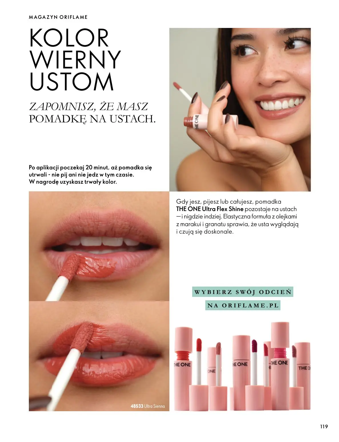 gazetka promocyjna ORIFLAME Twoja skóra w pełnej mocy - Strona 119