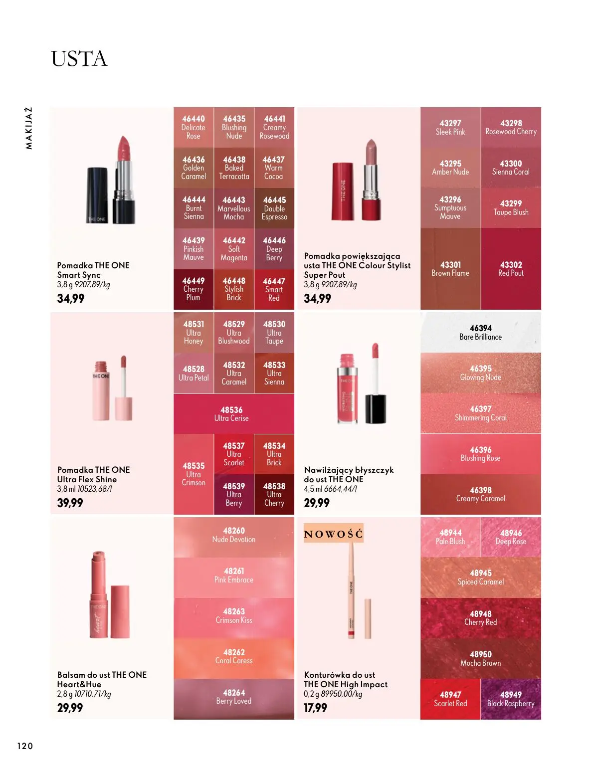 gazetka promocyjna ORIFLAME Twoja skóra w pełnej mocy - Strona 120
