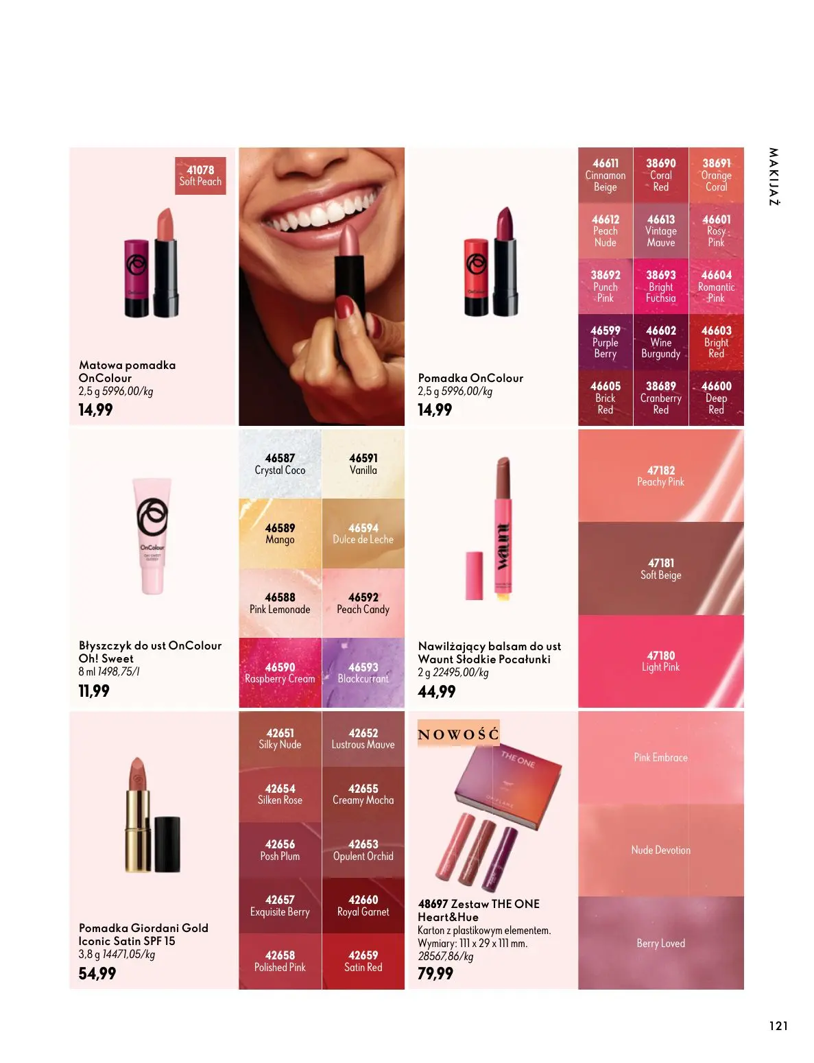 gazetka promocyjna ORIFLAME Twoja skóra w pełnej mocy - Strona 121