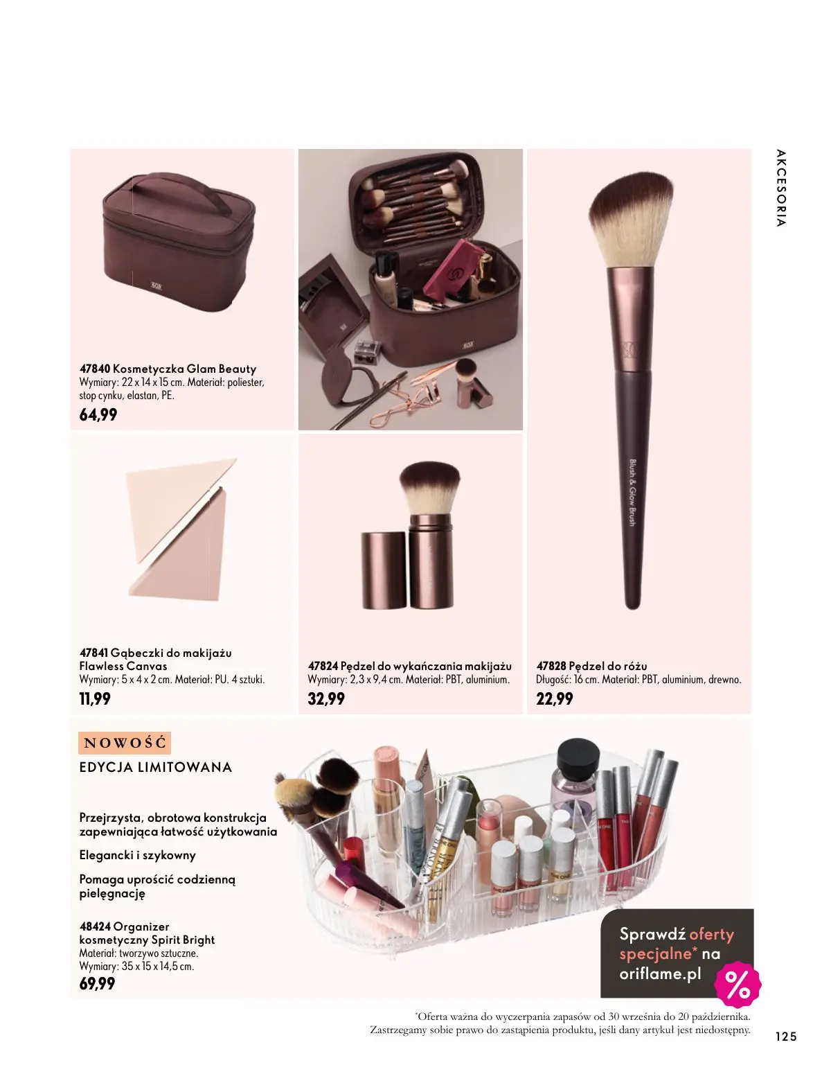 gazetka promocyjna ORIFLAME Twoja skóra w pełnej mocy - Strona 125