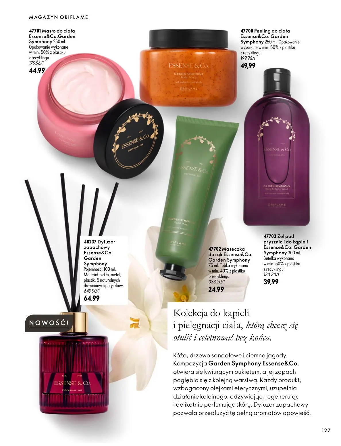 gazetka promocyjna ORIFLAME Twoja skóra w pełnej mocy - Strona 127