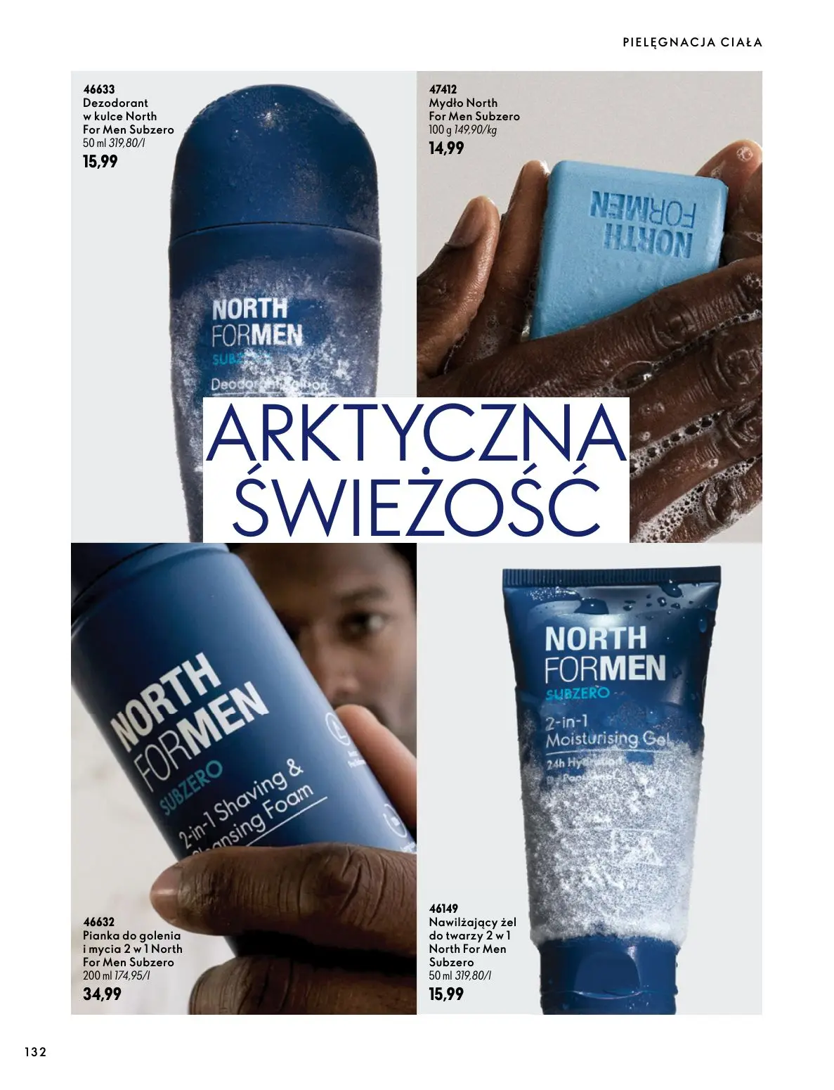 gazetka promocyjna ORIFLAME Twoja skóra w pełnej mocy - Strona 132