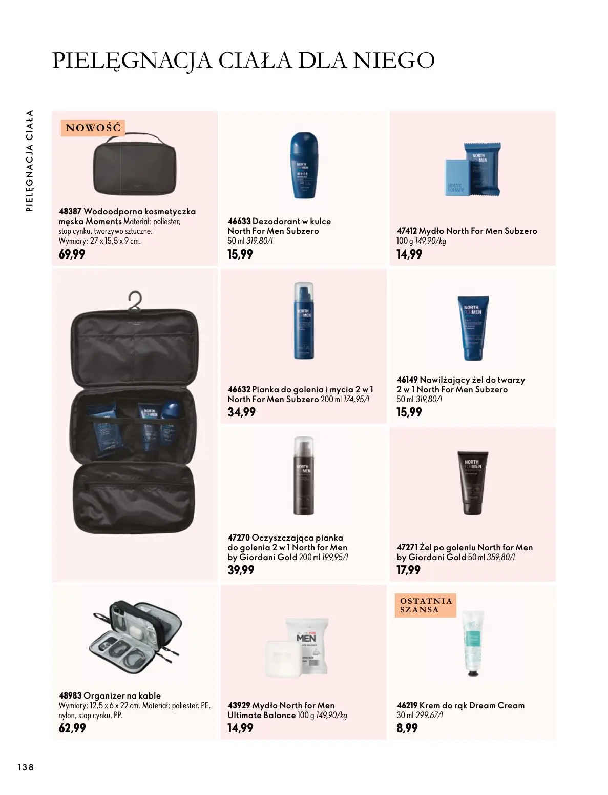 gazetka promocyjna ORIFLAME Twoja skóra w pełnej mocy - Strona 138