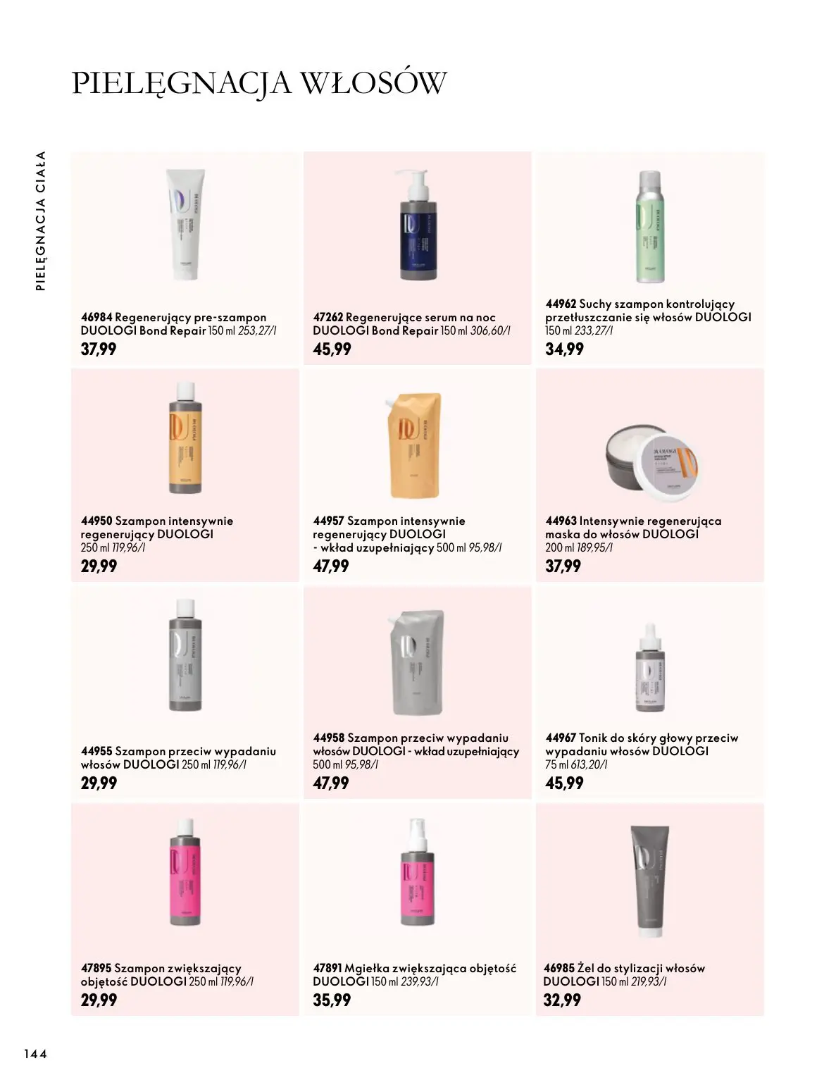 gazetka promocyjna ORIFLAME Twoja skóra w pełnej mocy - Strona 144