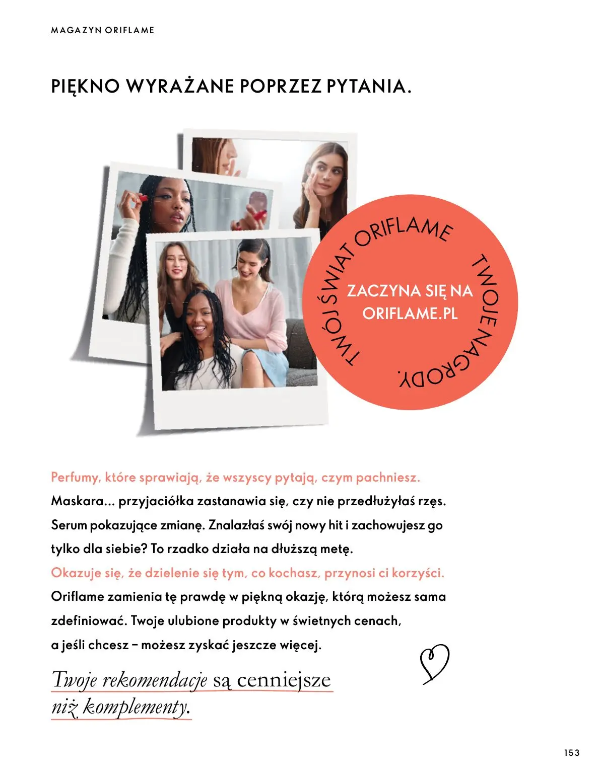 gazetka promocyjna ORIFLAME Twoja skóra w pełnej mocy - Strona 153