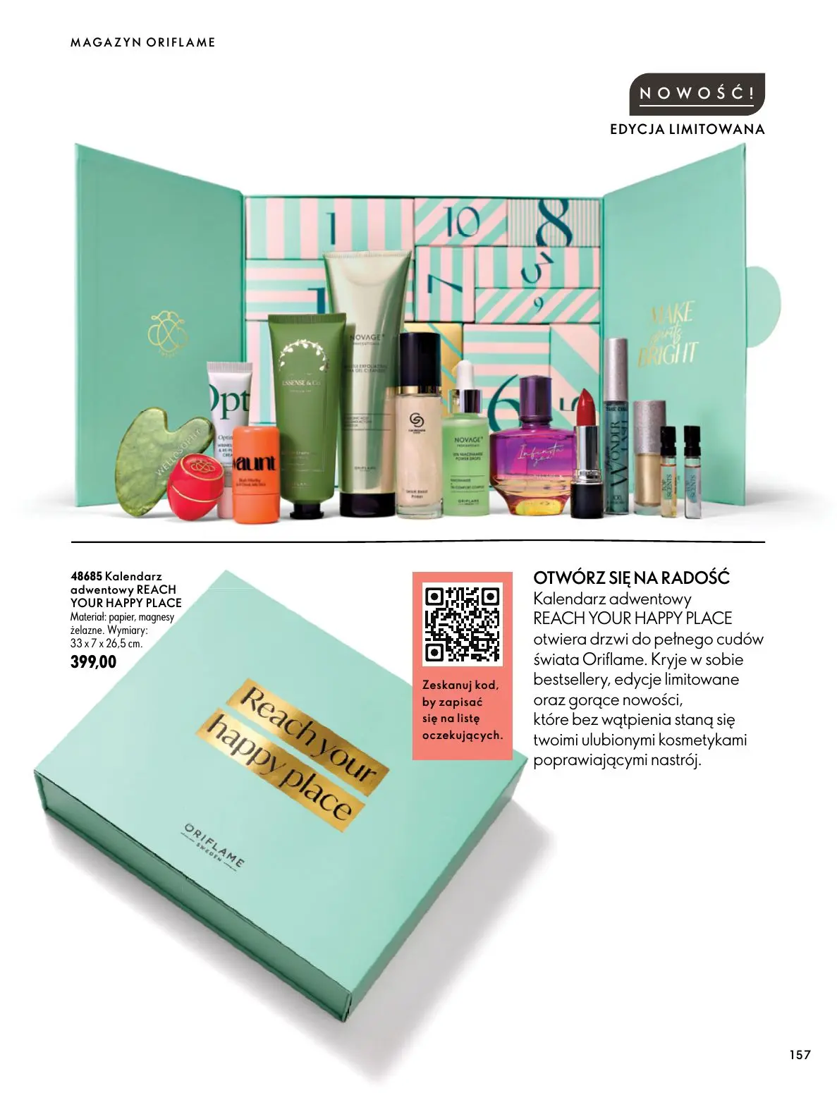 gazetka promocyjna ORIFLAME Twoja skóra w pełnej mocy - Strona 157